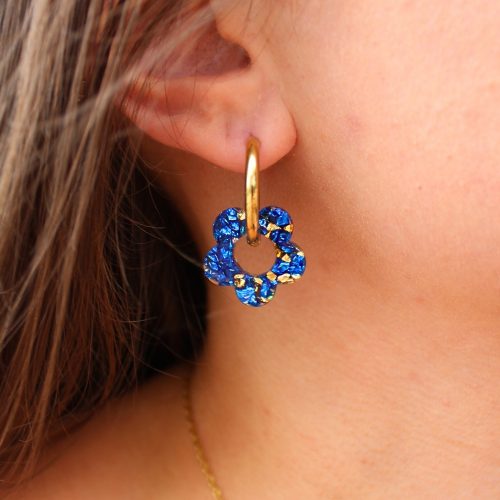 Pierres bleues foncées