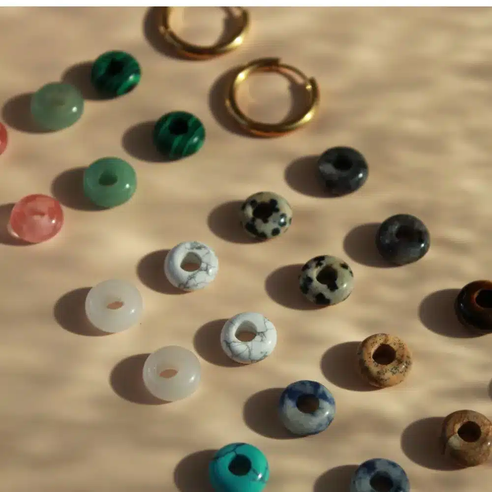 Mini donut en pierre