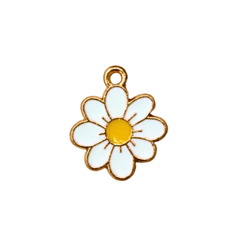 Breloque interchangeable marguerite