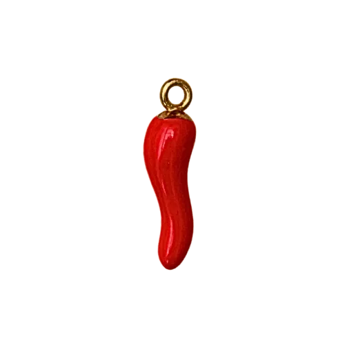 Breloque interchangeable piment