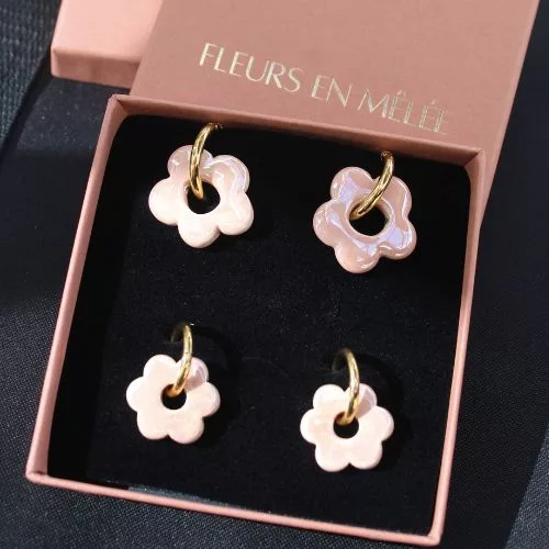 petite fleur orange clair