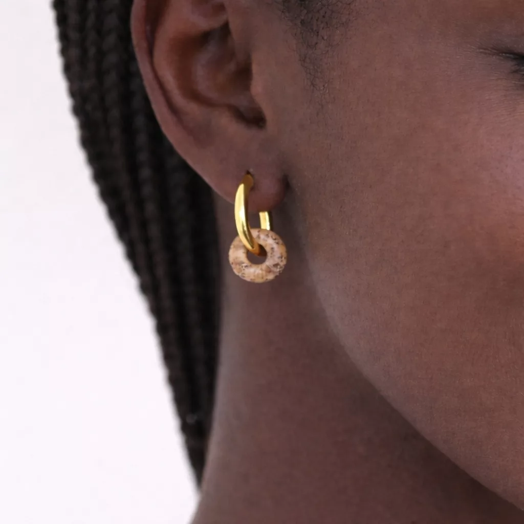 mini donut marron clair