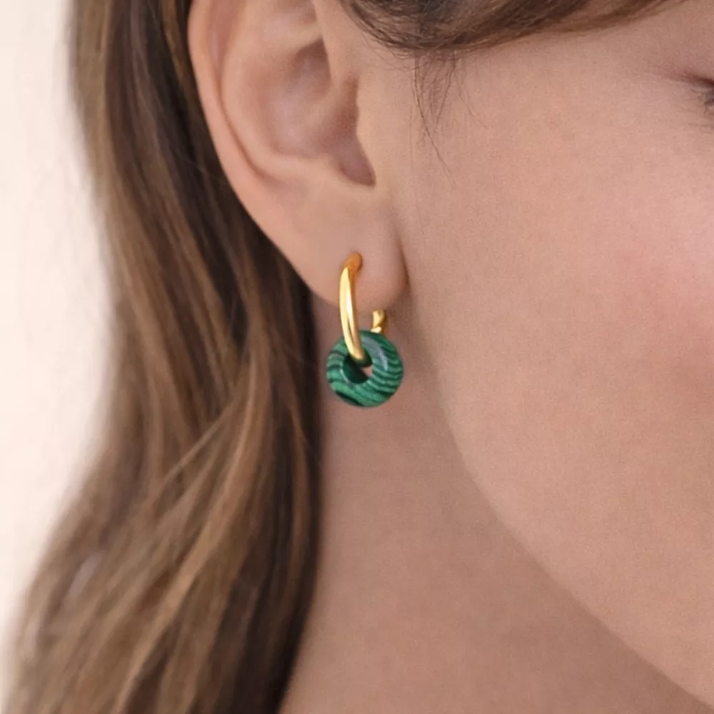 mini donut vert tigré