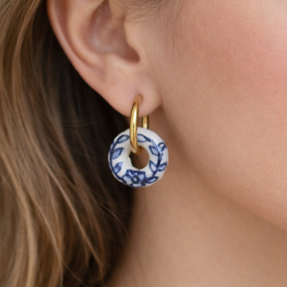 donut pierre bleu blanc