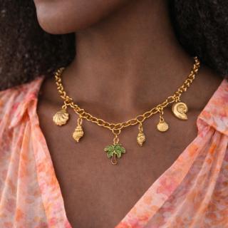 Collier charms breloques