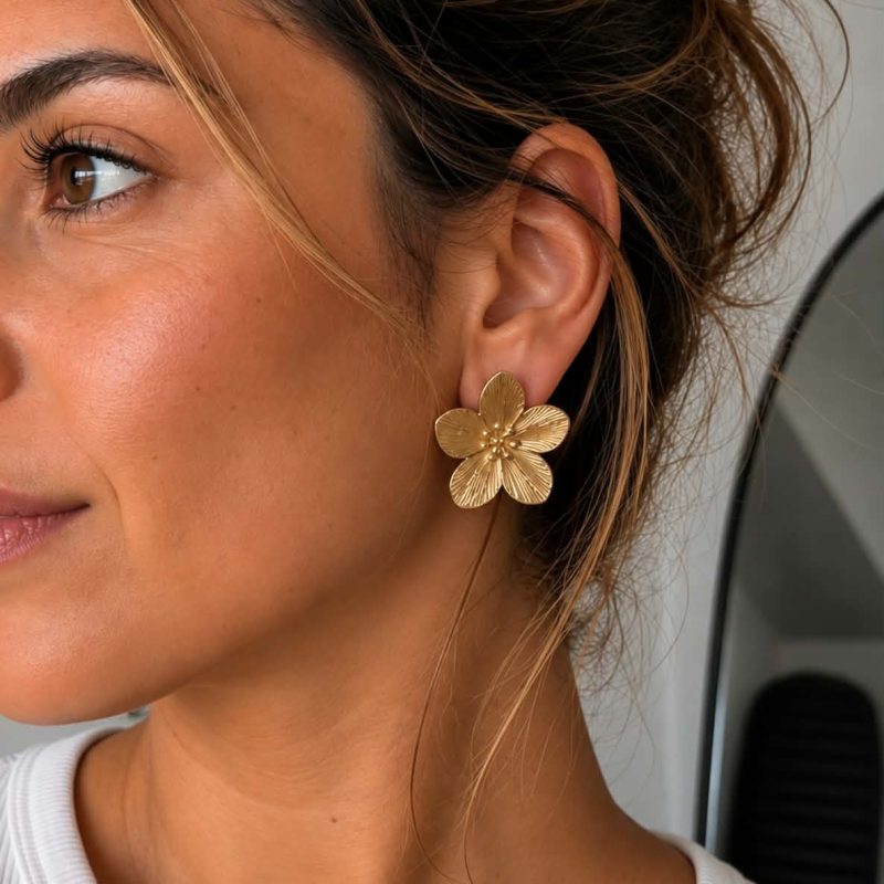 Boucles fleurs